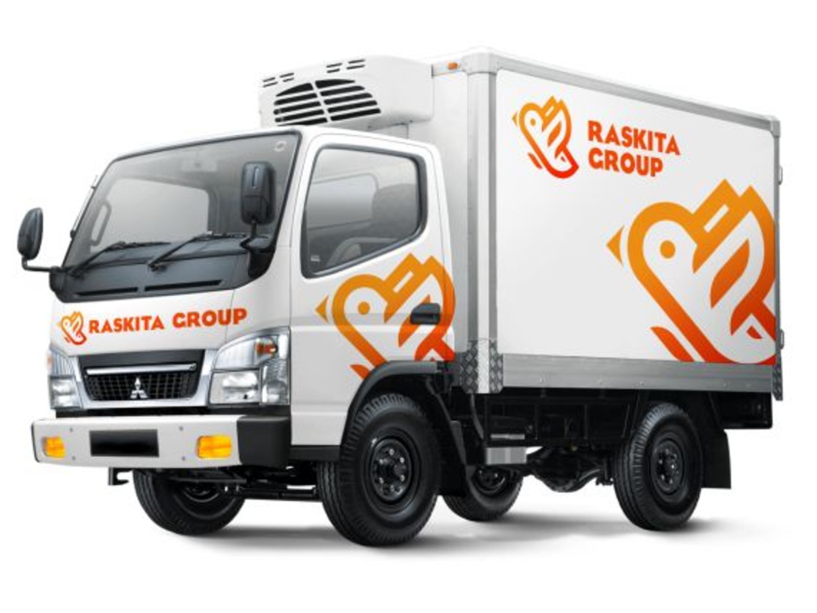 Car Branding Armada Truk Logistik